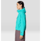 Mountain Hardwear Wind Veil Hooded Jacket - Women's, Aqua Marina, L, 2146771-354-L