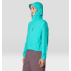 Mountain Hardwear Wind Veil Hooded Jacket - Women's, Aqua Marina, L, 2146771-354-L