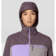 Mountain Hardwear Wind Veil Hooded Jacket - Women's, Purple Sage, Harbor Violet, Approaching, S, 2146771-574-S