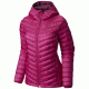 Mountain Hardwear Nitrous Hooded Down Jacket - Womens-Deep Blush-Small