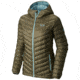 Mountain Hardwear Nitrous Hooded Down Jacket - Women's-Stone Green-Small