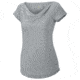 Mountain Hardwear Pandra Cowlneck Cap Sleeve Tee - Women's-Steam-X-Small