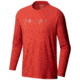 Mountain Hardwear Phases of the Space Station Long Sleeve Shirt - Mens, Heather Dark Fire, Large, 1792821699-L