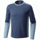 Mountain Hardwear Photon Long Sleeve T - Men's, Zinc, M 1708911492-M