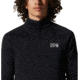 Mountain Hardwear Polartec Power Stretch 1/4 - Mens, Black, Extra Large, 1993431010-XL