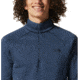 Mountain Hardwear Polartec Power Stretch 1/4 - Mens, Zinc, Medium, 1993431492-M