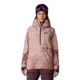 Mountain Hardwear Powder Maven Anorak - Womens, Smoky Quartz, Smoky Quartz Vapors Print, Medium, 2090681642-M