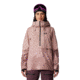 Mountain Hardwear Powder Maven Anorak - Womens, Smoky Quartz, Smoky Quartz Vapors Print, Medium, 2090681642-M