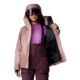 Mountain Hardwear Powder Maven Jacket - Womens, Smoky Quartz Vapors Print, Extra Large, 2092901643-XL