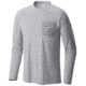 Mountain Hardwear River Gorge Long Sleeve Cree Shirt - Men's-Grey Ice-X-Large
