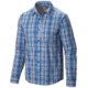Mountain Hardwear Seaver Tech Long Sleeve Shirt - Mens-Azul-X-Large