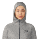 Mountain Hardwear Sendura Hoody - Womens, Foil Grey Heather, Medium, 2104861056-M