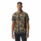 Mountain Hardwear Shade Lite Short Sleeve Shirt - Mens, Trail Dust Tropicali Print, Small, 1982371250-Tt-S