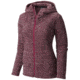 Mountain Hardwear Snowpass Fleece Full-Zip Hoody - Womens-Heather Dark Raspberry-Small
