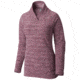 Snowpass Fleece Pullover - Womens-Heather Dark Raspberry-Small
