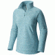 Mountain Hardwear Snowpass Fleece Zip T - Women's-Heather Spruce-Large