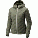 Mountain Hardwear StretchDown DS Hooded Jacket - Women's, Green Fade, XL 1732251393-XL