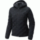 Mountain Hardwear StretchDown DS Hooded Jacket - Women's-Black-X-Small