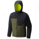 Mountain Hardwear StretchDown HD Hooded Jacket - Men's, Surplus Green, Black, M 1732011347-M