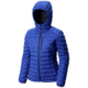 Mountain Hardwear StretchDown Hooded Jacket, Blue Print, XS, 1756301516-XS