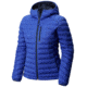 Mountain Hardwear StretchDown Hooded Jacket, Blue Print, XS, 1756301516-XS