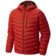 Mountain Hardwear StretchDown Hooded Jacket - Men's, Dark Fire, Small