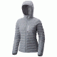 Mountain Hardwear StretchDown Hooded Jacket - Women's, Steam, XL 1756301088-XL