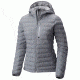 Mountain Hardwear StretchDown Hooded Jacket - Women's, Steam, XL 1756301088-XL