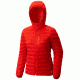 Mountain Hardwear StretchDown Hooded Jacket - Women's, Fiery Red, XS 1756301636-XS