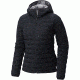 Mountain Hardwear StretchDown Hooded Jacket - Women's-Black-Small