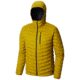 Mountain Hardwear Stretchdown Hooded Outdoor Jacket - Men's, Dark Citron, 2XL 1855761358-XXL
