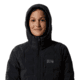 Mountain Hardwear Stretchdown Hoody - Women's, Dark Storm Heather, XL, 2104781-004-XL