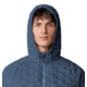Mountain Hardwear Stretchdown Light Full Zip Hoody - Mens, Montauk Blue/Asiatic Blue, Large, 2077751430-L
