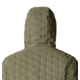 Mountain Hardwear Stretchdown Light Full Zip Hoody - Mens, Stone Green/Mantis Green, Large, 2077751397-L