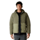 Mountain Hardwear Stretchdown Light Full Zip Hoody - Mens, Stone Green/Mantis Green, Large, 2077751397-L