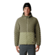Mountain Hardwear Stretchdown Light Full Zip Hoody - Mens, Stone Green/Mantis Green, Large, 2077751397-L