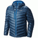 Mountain Hardwear StretchDown RS Hooded Jacket - Men's-Phoenix Blue-Small