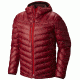Mountain Hardwear StretchDown RS Hooded Jacket - Men's-Smolder Red-Large
