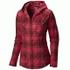 Mountain Hardwear Stretchstone Flannel Hooded Shirt - Women's-Rich Wine-2