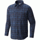 Mountain Hardwear Stretchstone Flannel Long Sleeve Shirt - Men's-Zinc-Small