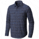 Mountain Hardwear Stretchstone Long Sleeve Flannel Shirt - Mens, Dark Zinc, Medium, 1677161406-M