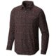 Mountain Hardwear Stretchstone Long Sleeve Flannel Shirt - Mens, Woodsmoke, Large, 1677161266-L