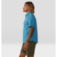 Mountain Hardwear Stryder Short Sleeve Shirt - Mens, Caspian, Large, 2070501442-L