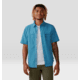 Mountain Hardwear Stryder Short Sleeve Shirt - Mens, Caspian, Large, 2070501442-L