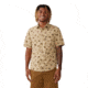 Mountain Hardwear Stryder Short Sleeve Shirt - Men's, Moab Tan Scorpion Print, Extra Large, 2070501214-XL