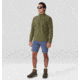 Mountain Hardwear Summit Grid 1/2 Zip Hoody - Mens, Combat Green, Extra Large, 2050331353-XL