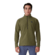 Mountain Hardwear Summit Grid 1/2 Zip Hoody - Mens, Combat Green, Small, 2050331353-S