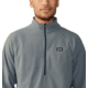 Mountain Hardwear Summit Grid 1/2 Zip Hoody - Mens, Foil Grey, 2XL, 2050331056-Foil Grey-XXL