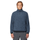 Mountain Hardwear Summit Grid Big Grid Half Zip Top - Men's, Moon Blue, S, 2128911430-430-S