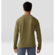 Mountain Hardwear Summit Grid Long Sleeve Crew - Mens, Combat Green, Large, 2042511353-L